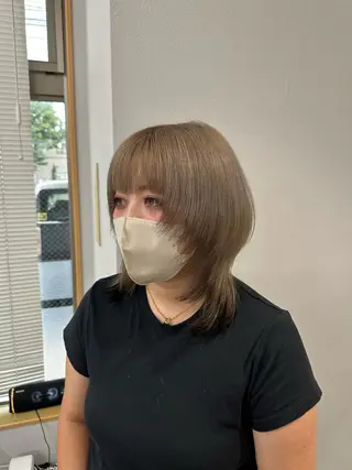 ミディアム 中島 大聖のヘアスタイル