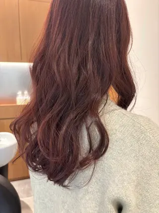 ミディアム カラー 透明感color🍃 Kurumiのヘアスタイル