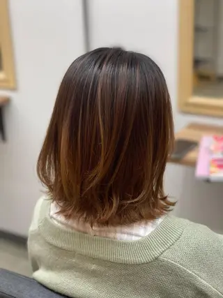 ミディアム THE DAY 木村　敏之のヘアスタイル
