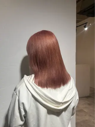 ミディアム カラー ヘアアレンジ 梅木李奈🕊️ レイヤー透明感カラーのヘアスタイル