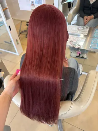 ロング カラー 💖改善カラー 板倉百花💖のヘアスタイル