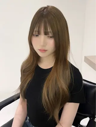 ロング YOLO/ HANAのヘアスタイル