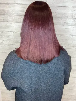 ミディアム カラー 小池 穂果/ 府中のヘアスタイル