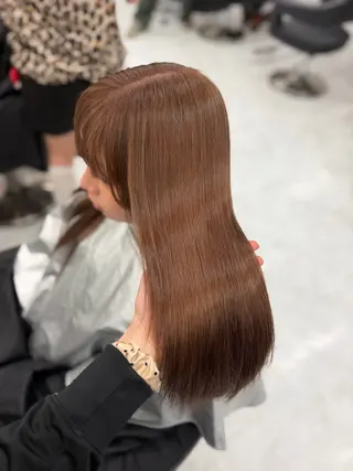 ロング カラー ヘアアレンジ 透明感カラー🎀艶髪 Anju/渋谷🎀のヘアスタイル