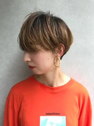 ショート u harukaのヘアスタイル