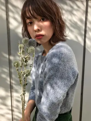 ショート カラー 上條 航平のヘアスタイル
