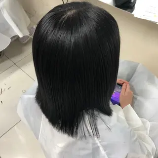 ミディアム カラー 髪質改善・白髪ぼかし /お悩み対応カラーのヘアスタイル