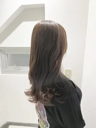 ロング カラー ヘアアレンジ 学割有り/清楚/韓国 風/レイヤー/拓朗のヘアスタイル