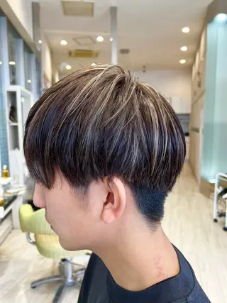 ショート カラー メンズ特化☝️添田 好恵のヘアスタイル