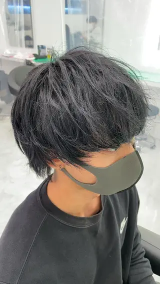 ミディアム カラー パーマ ヘアアレンジ メンズ キッズ メンズ特化美容師 aiの眉毛・アイブロウイメージ