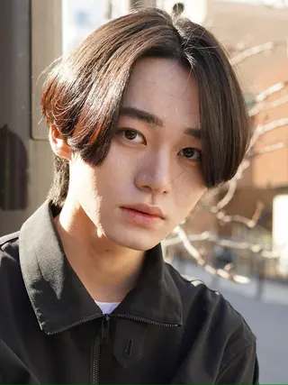 メンズ 曲がる縮毛矯正 /山本千太のヘアスタイル