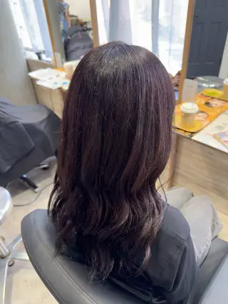 セミロング LUPI harukaのヘアスタイル