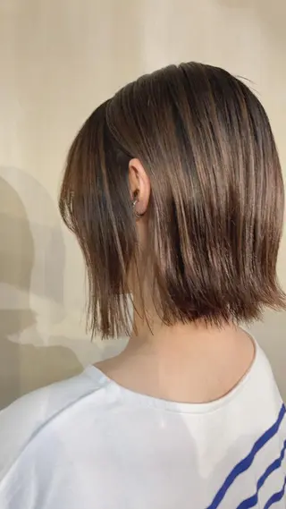 ショート 石木 美緒奈のヘアスタイル