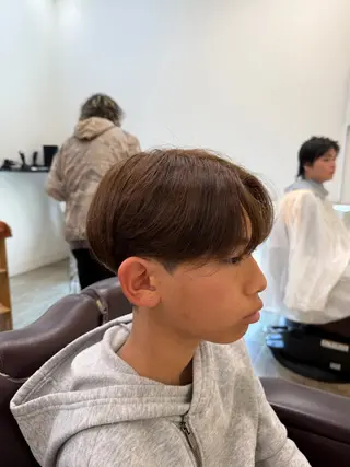 メンズ キッズ 呉屋 俊介のヘアスタイル