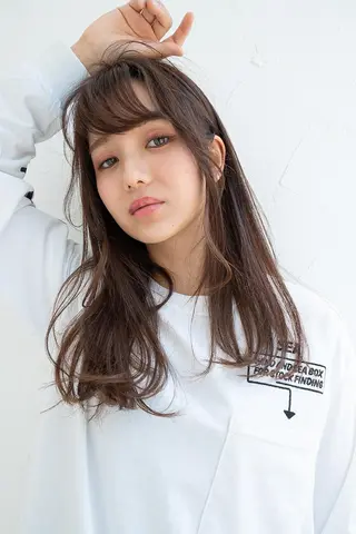 ロング カラー ANGELICA JR和歌山店のヘアスタイル