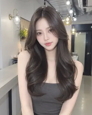 ロング カラー 韓国ヘア🫧 KAZUTOのヘアスタイル
