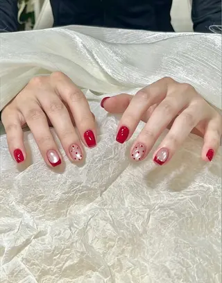 ネイル 伊藤 雅🪻パラジェルのネイルデザイン
