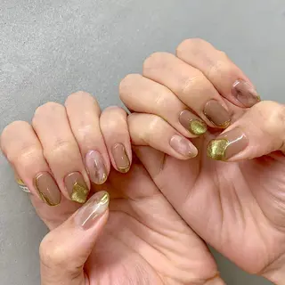 ネイル 新宿ニュアンスネイル makotoのネイルデザイン