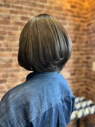 ショート カラー パーマ ヘアアレンジ メンズ キッズ ネイル マツエク・マツパ アイブロウ 久木原 ゆりのヘアスタイル