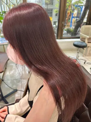 ロング カラー 透明感カラー 古山 結季🌙🖤のヘアスタイル
