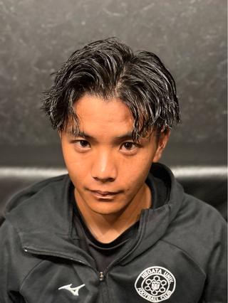ショート パーマ メンズ メンズ特化 星野裕人のヘアスタイル