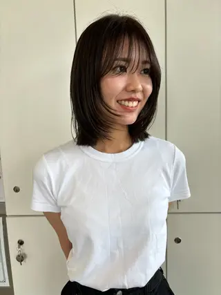 ミディアム YUIMARL岡山店 YUNOKA🦋🫧のヘアスタイル