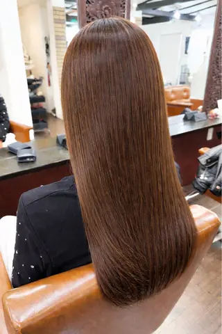 ロング 佐々木 悠磨のヘアスタイル