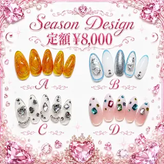 ネイル SESUNNY セサニーRINKAのネイルデザイン