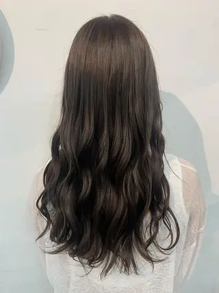 ロング カラー ヘアアレンジ 🐝岡本 柚葉🐝のヘアスタイル