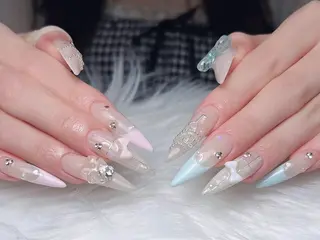 ネイル Sora  Nail 長さ出し専門店のネイルデザイン