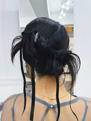 ヘアアレンジ g.💄 ヘアメイク&マツパのヘアスタイル
