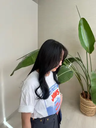 カラー 星野 萌々香のヘアスタイル