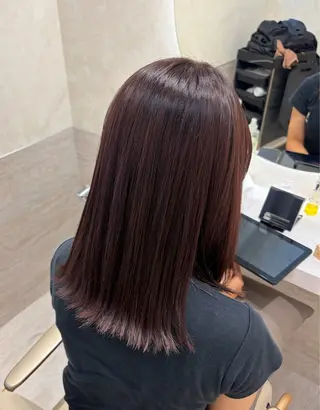 ミディアム SAAYA🌱 Luana難波店のヘアスタイル