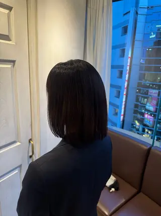 ミディアム 💛似合わせ×艶髪 空陽💙のヘアスタイル