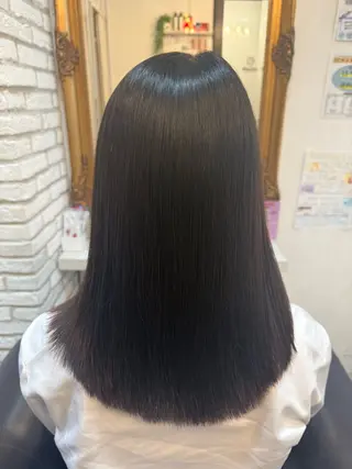セミロング カラー 錦糸町駅前サロン🎀 髪質改善千早のヘアスタイル