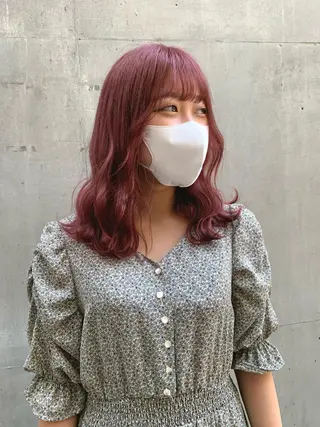 セミロング 梅田/大阪美容室 kazumaのヘアスタイル
