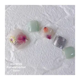 ショート ネイル 🐾enen style 🐾のネイルデザイン