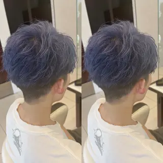 カラー earth甲府昭和店 東 允のヘアスタイル