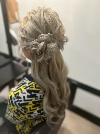ヘアアレンジ ソウワ ヒナコのヘアスタイル