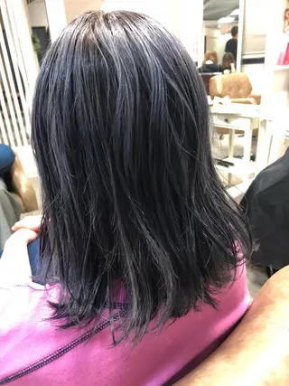 ミディアム カラー 三軒茶屋/髪質改善 やまなかのヘアスタイル