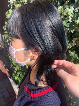 セミロング 佐藤 宰  OZ桑野店のヘアスタイル