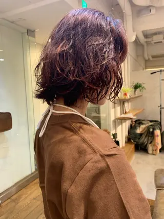 ショート パーマ 【takk】 ナカヤママサヨシのヘアスタイル