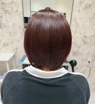 ミディアム カラー 凛乙菜 ／ 透明感カラーのヘアスタイル