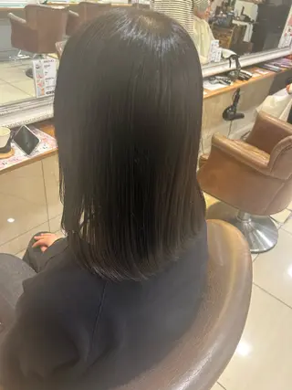 ミディアム 韓国ヘアー🇰🇷 MIWAのヘアスタイル