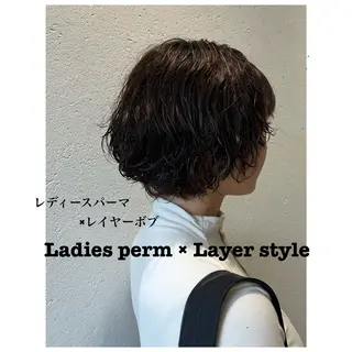 ショート パーマ Yukko/調布店 スタイリスト🌼のヘアスタイル