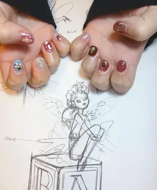 ネイル 平尾駅前/持込み専門 /owlnailのネイルデザイン