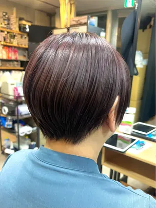 ショート ❤︎peqss❤︎ 菅野  杏実のヘアスタイル