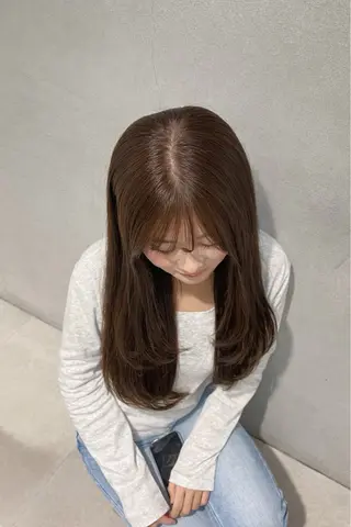 ロング beleef mel meiのヘアスタイル