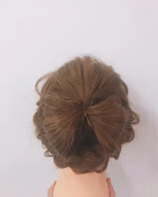ヘアアレンジ mopa りこのヘアスタイル