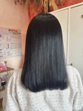ミディアム 、 、のヘアスタイル